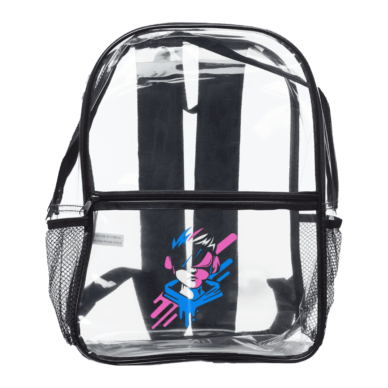 Heavy Duty PVC Transparent Backpack 3