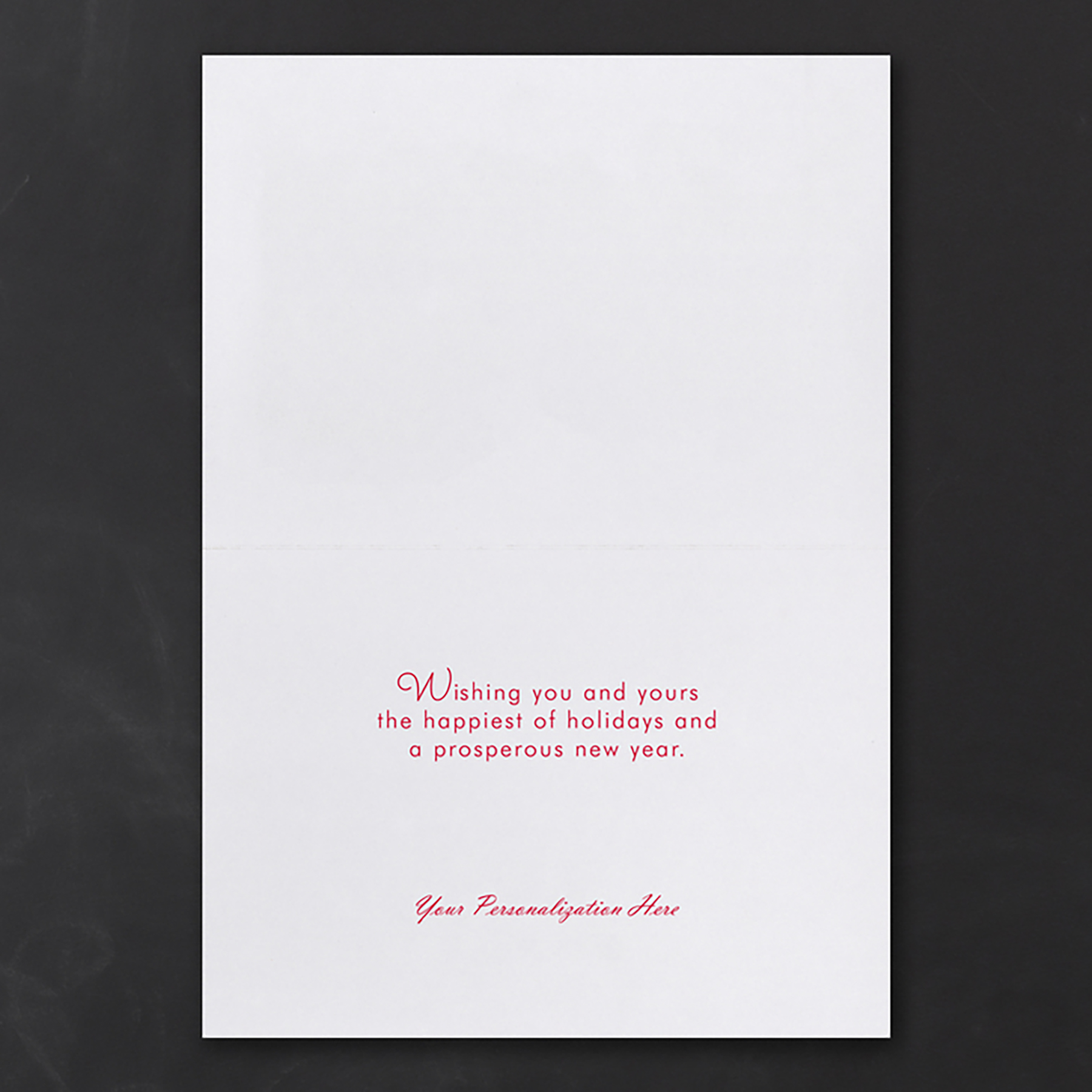 Sparkling Season Front Imprint Card 1