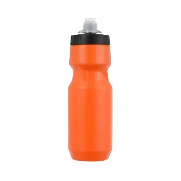 24 oz Sports Water Bottle with Squeeze Design and Cover 5