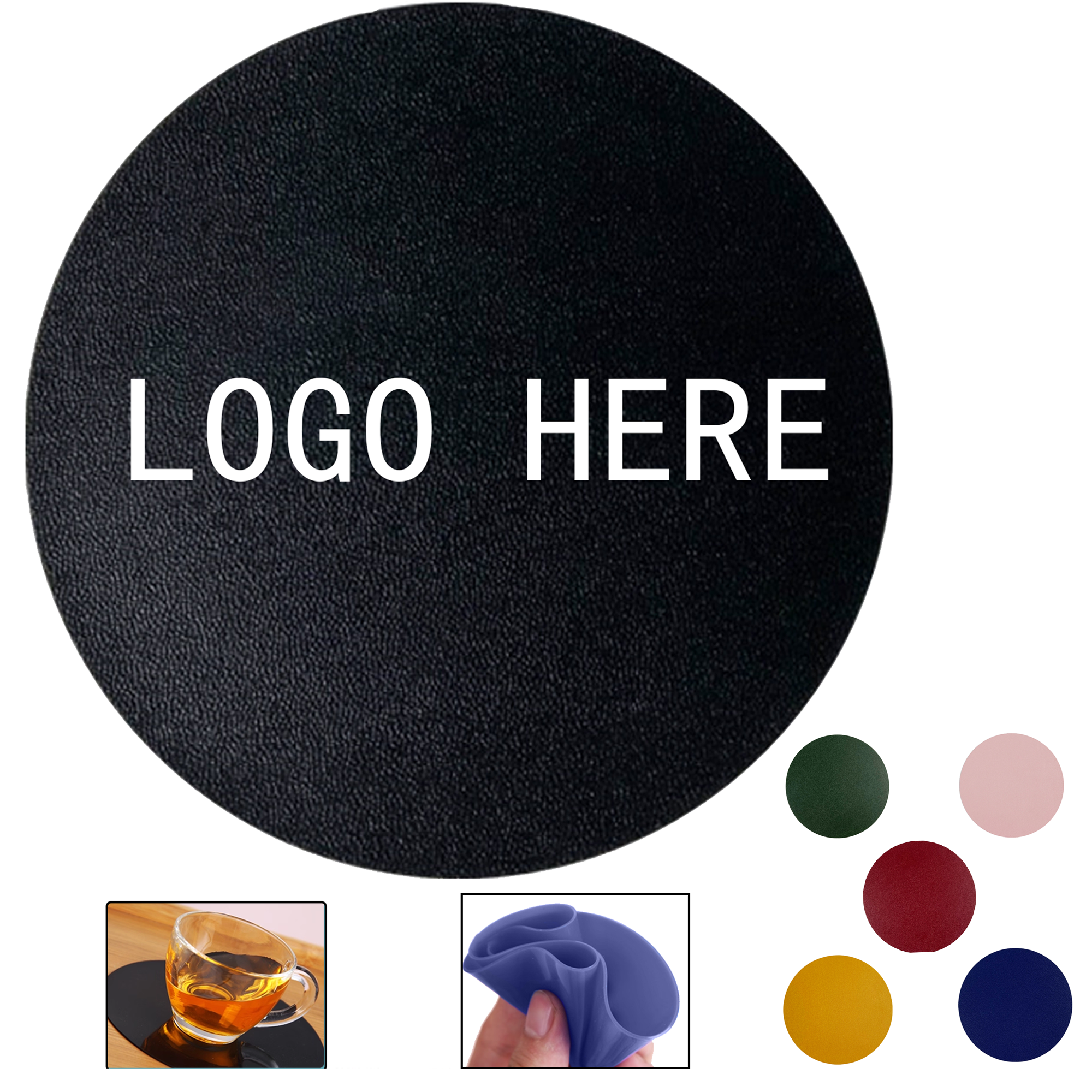 Custom Silicone Grip Coaster 6
