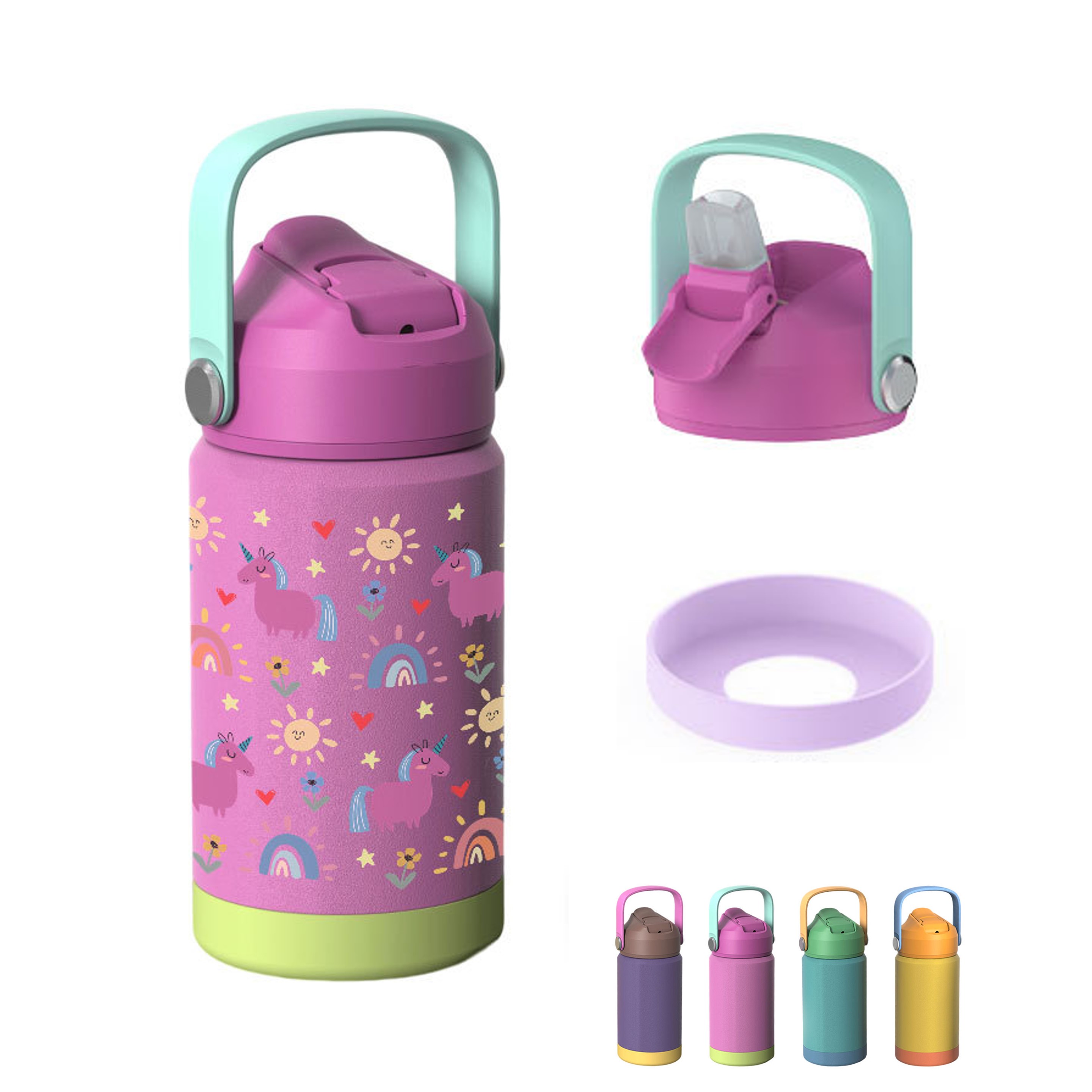 Kids Stainless Steel Water Bottle - OCEAN 8