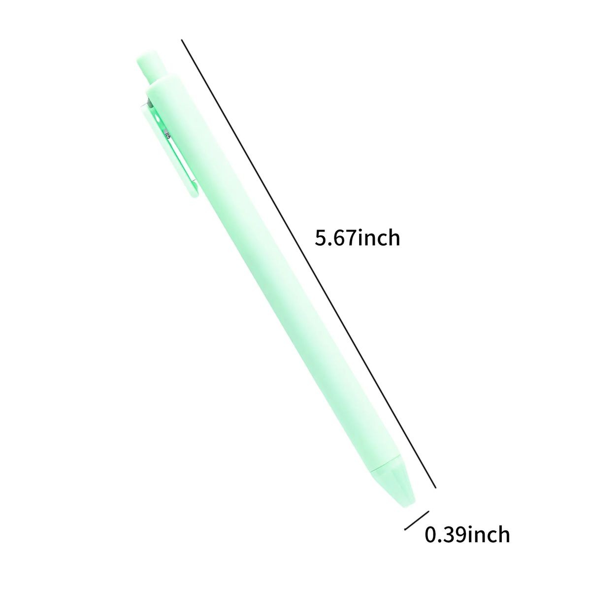 Durable Plastic Pen with Logo Area 37