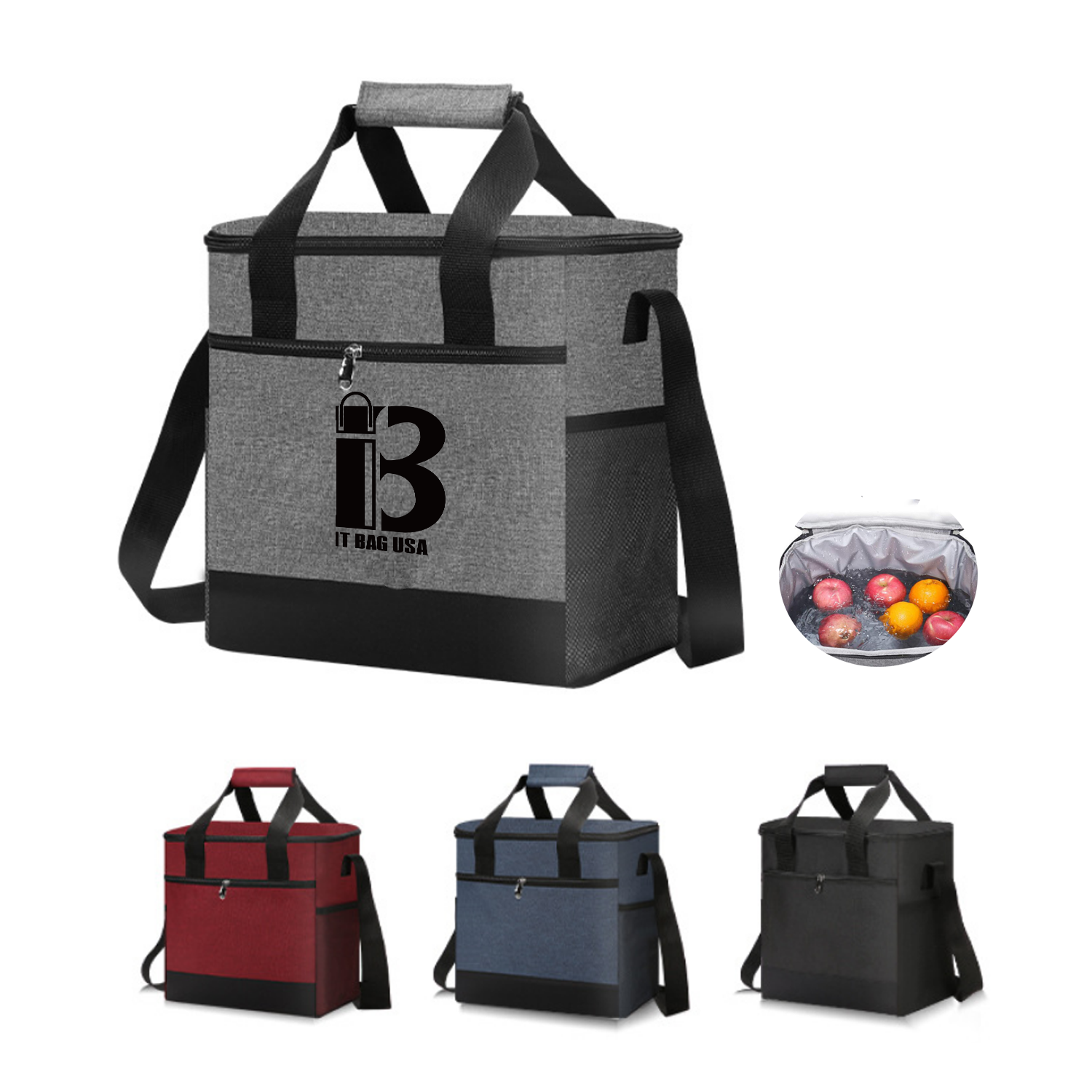 Medium Travel Oxford Cloth Cooler Tote Bag 5