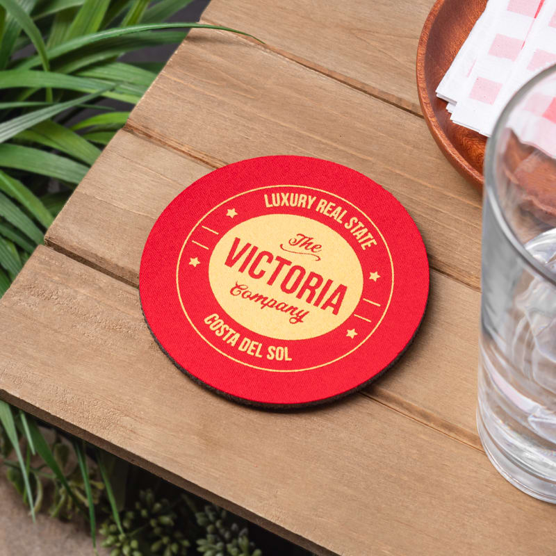 4 Inch Round Foam Coasters 21