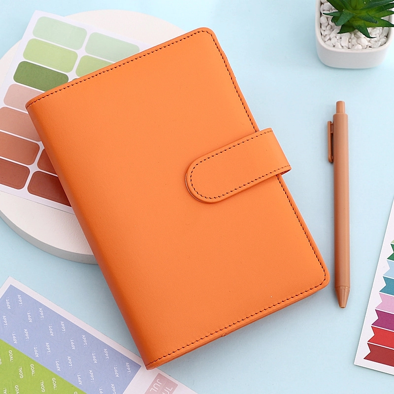 PU Leather A6 Budget Planner Binder Notebook 2