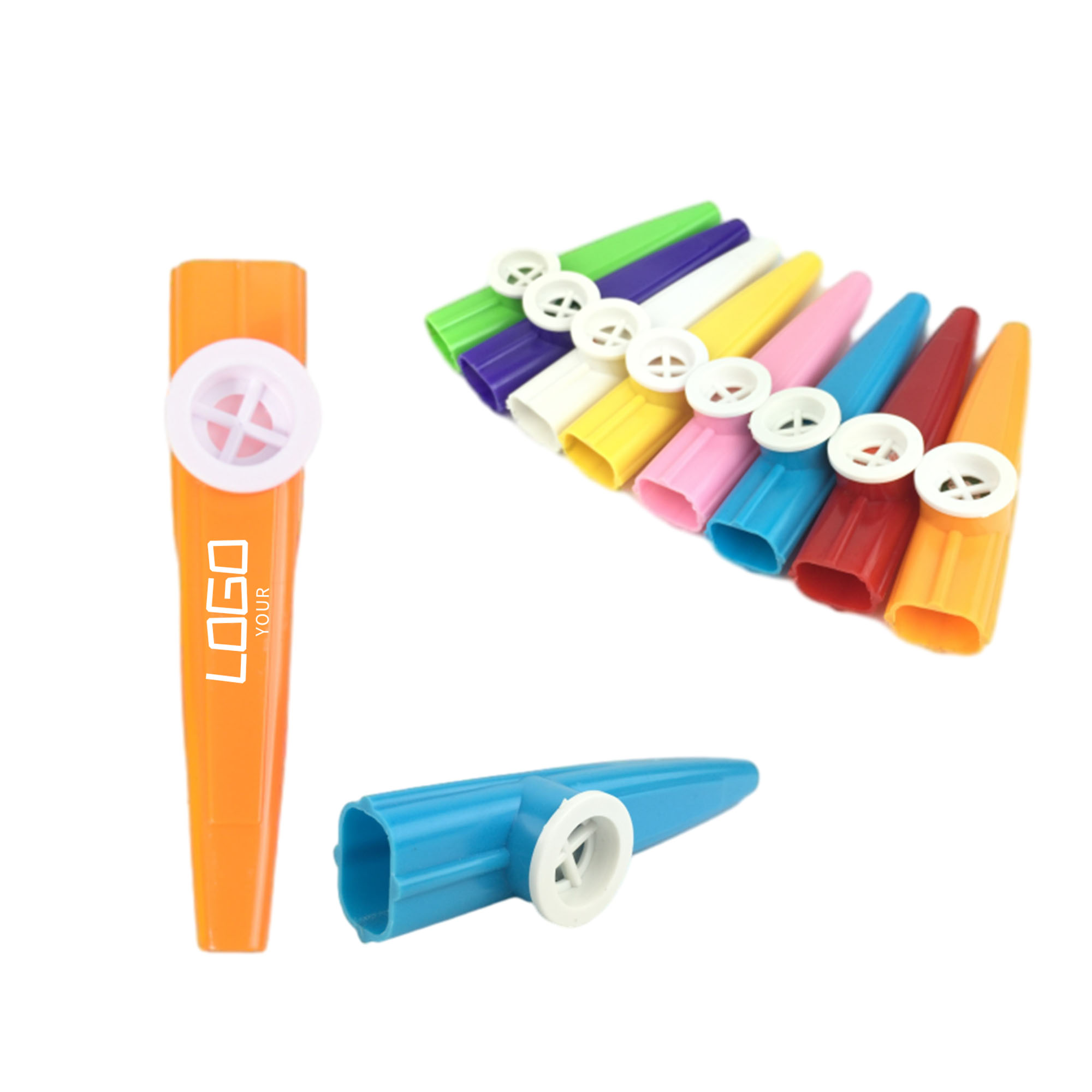MOQ 50 PCS Plastic Kazoos Musical Instruments for Party 2