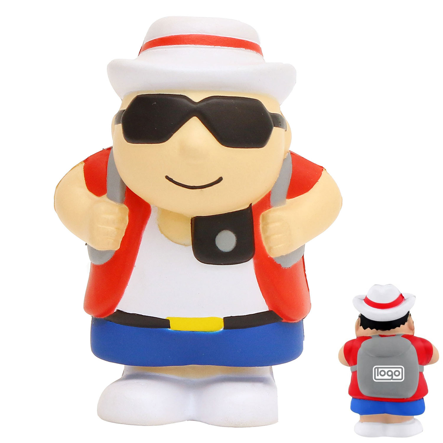 PU Foam Tourist Stress Reliever Toys