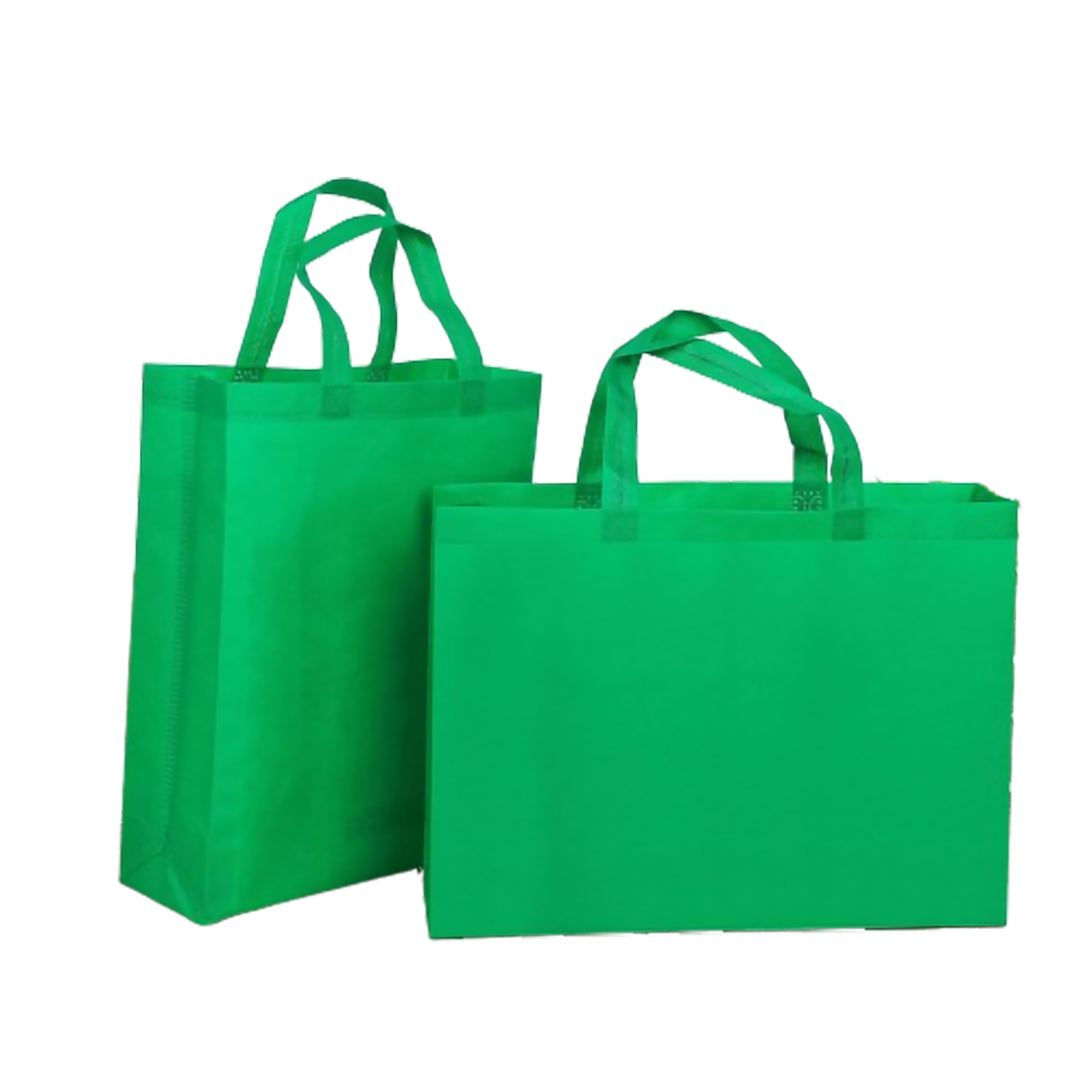 MOQ50  Printed Promotional Reusable NonWoven Shopper Tote Bag 13