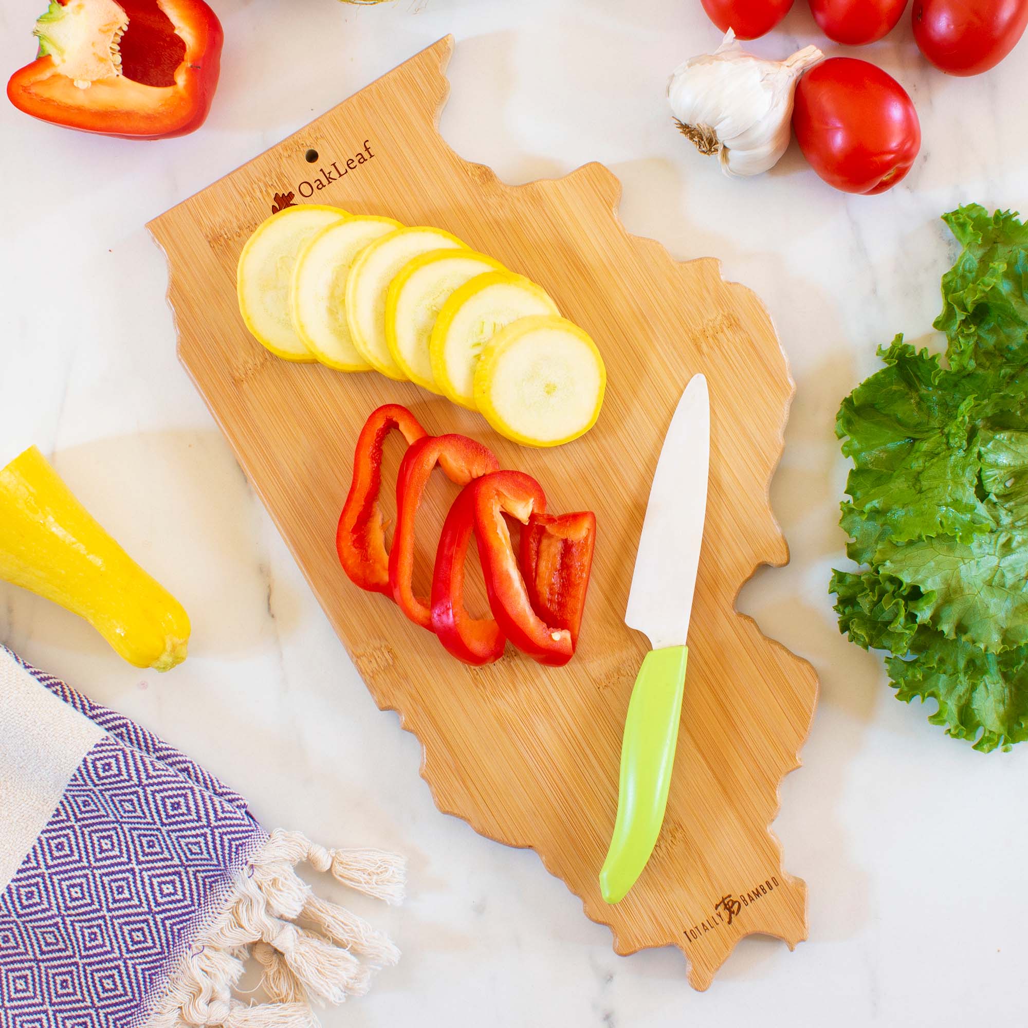 Destination Illinois Cutting & Serving Board 9