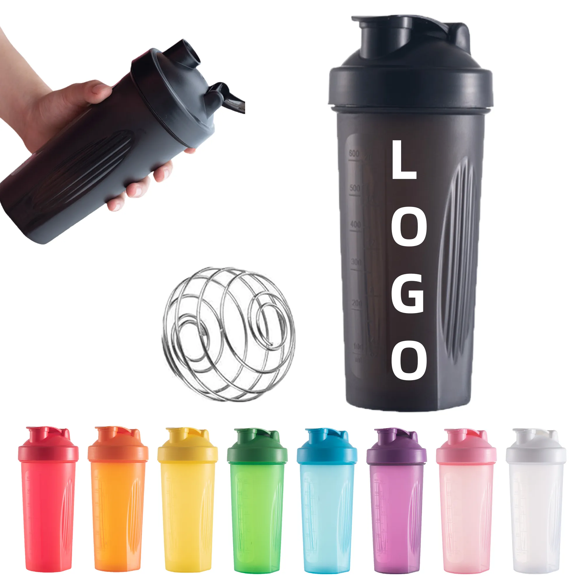 20oz Shaker Bottle Perfect for Protein Shakes 4