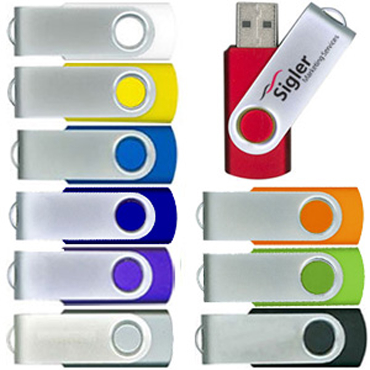 Swivel USB Drive In A Wide Variety Of Colors 2