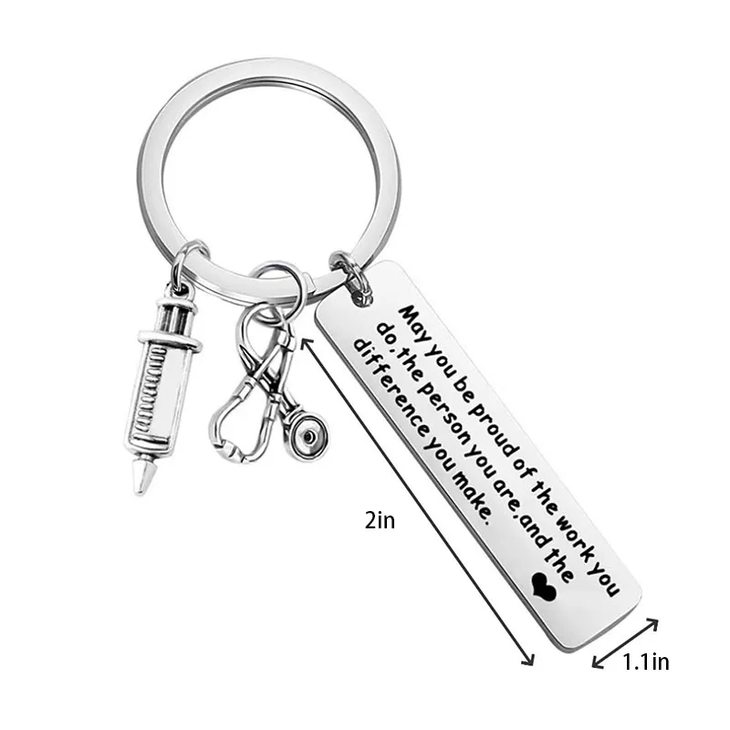 Car Accessories Stainless Steel Keychain 10