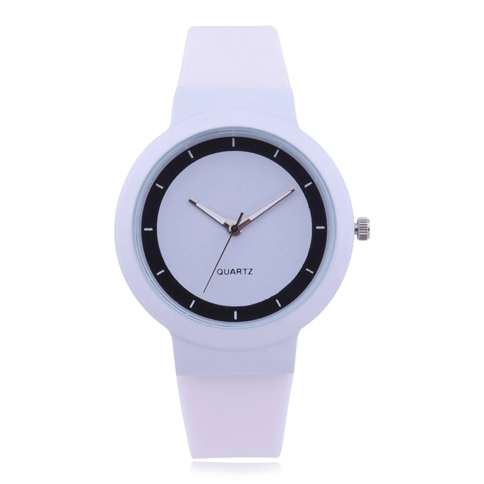 Silicone Jelly Watch Women'S Student Quartz Watch 2