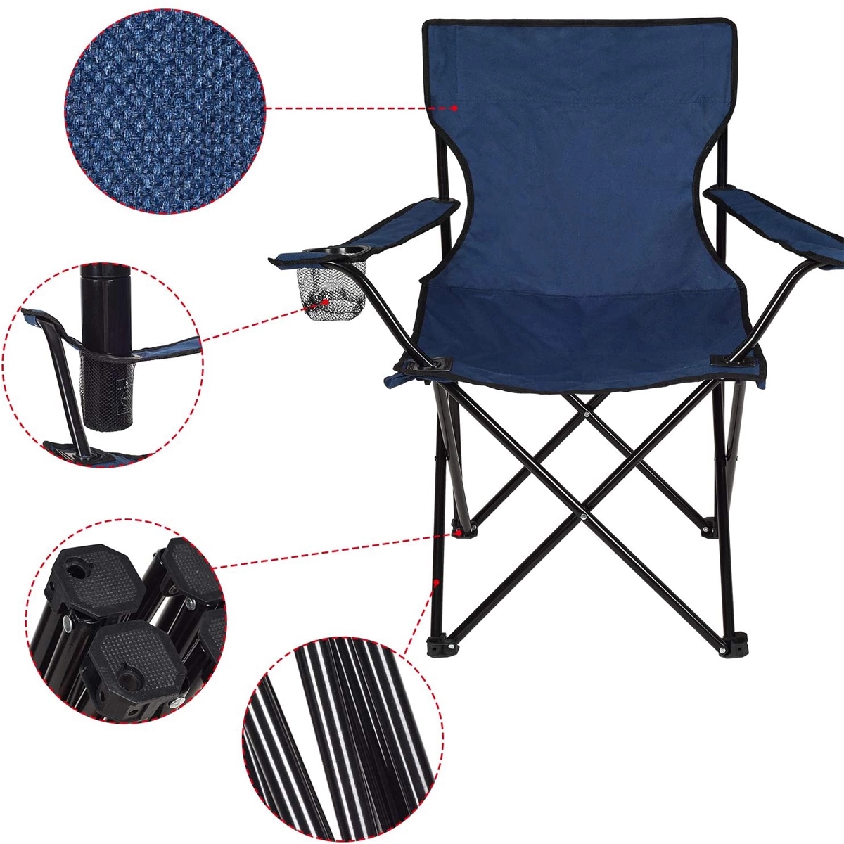 Portable Folding Chair With Carrying Bag 3