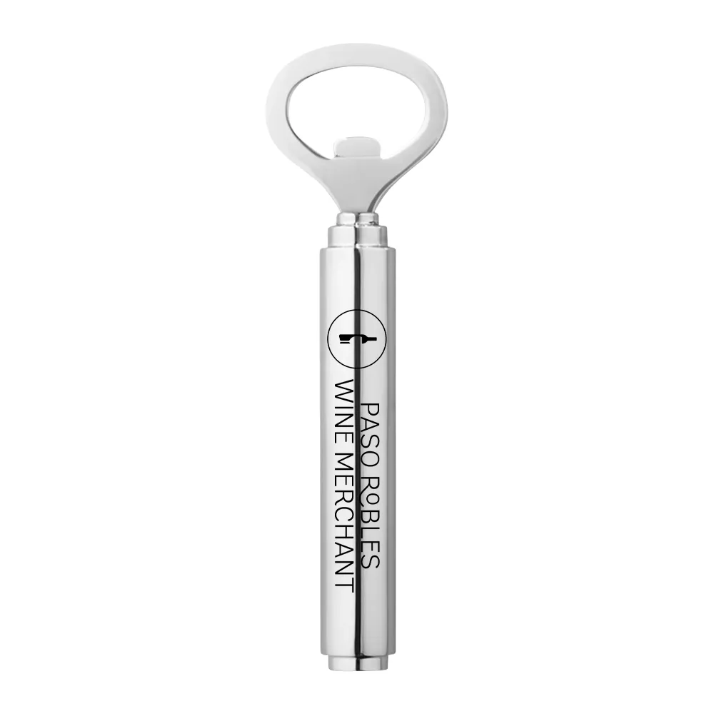 Mirrored Stainless Steel Bottle Opener 1