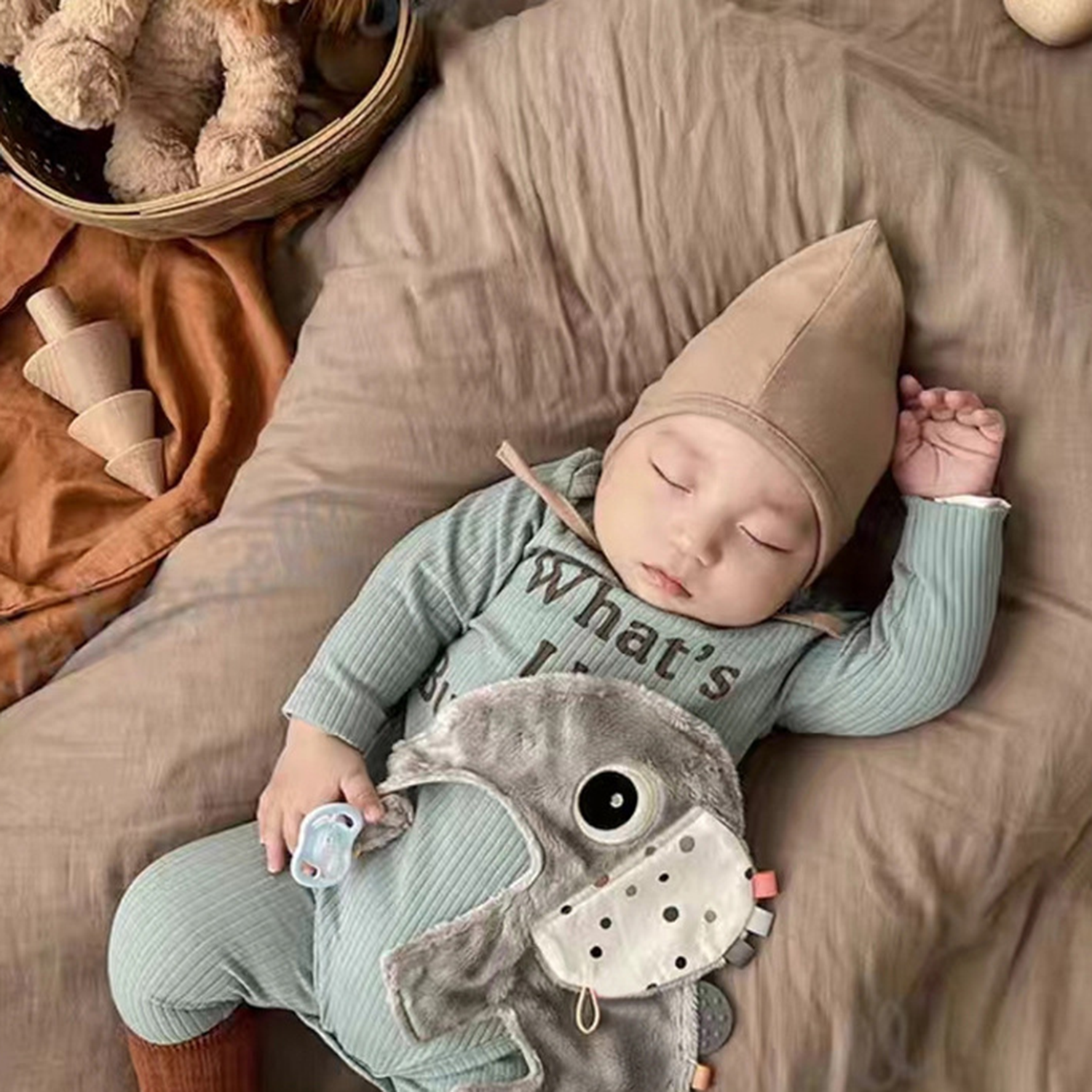 Newborn Soft Elephant Blankets 5