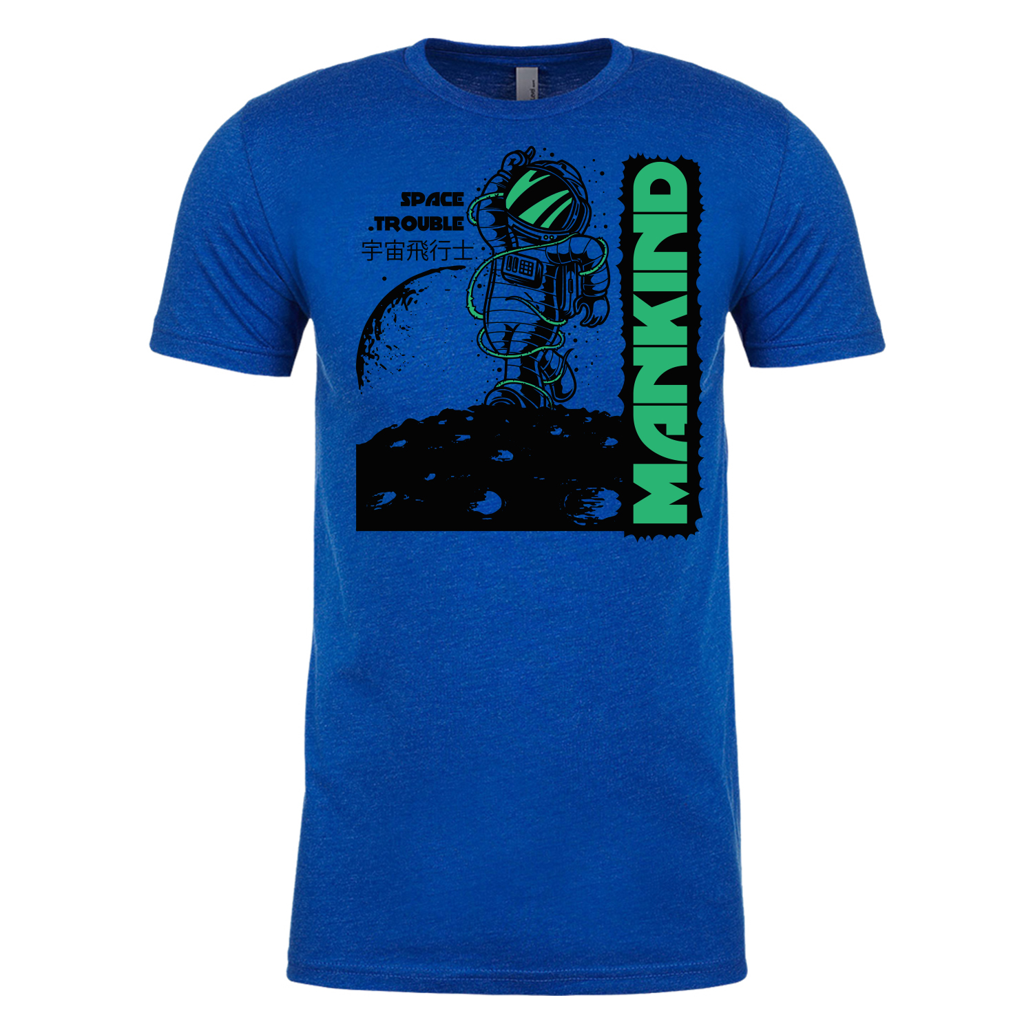 Next Level™ 4.3 oz. Poly/Cotton Blend T-Shirt (2 Color Imprint) 9