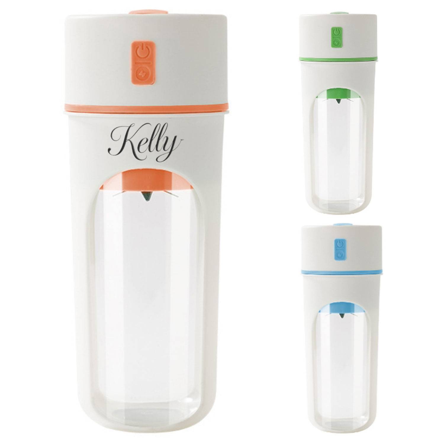 16oz Portable USB Rechargeable Blender w/ Straw