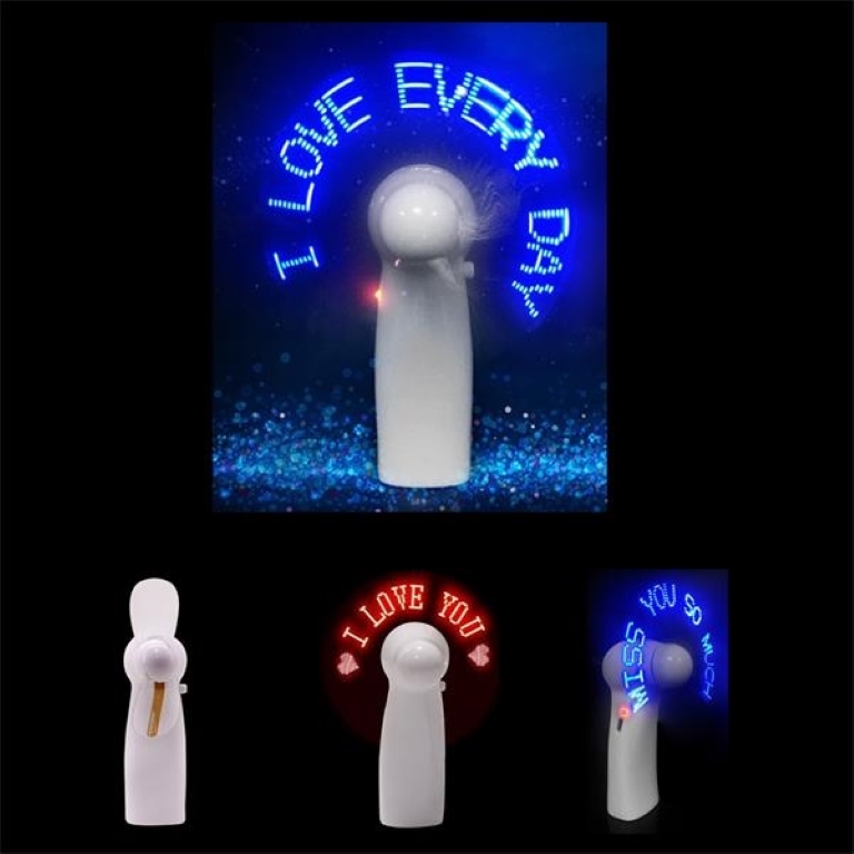 LED Portable Luminous Hand-held Mini Fan 1
