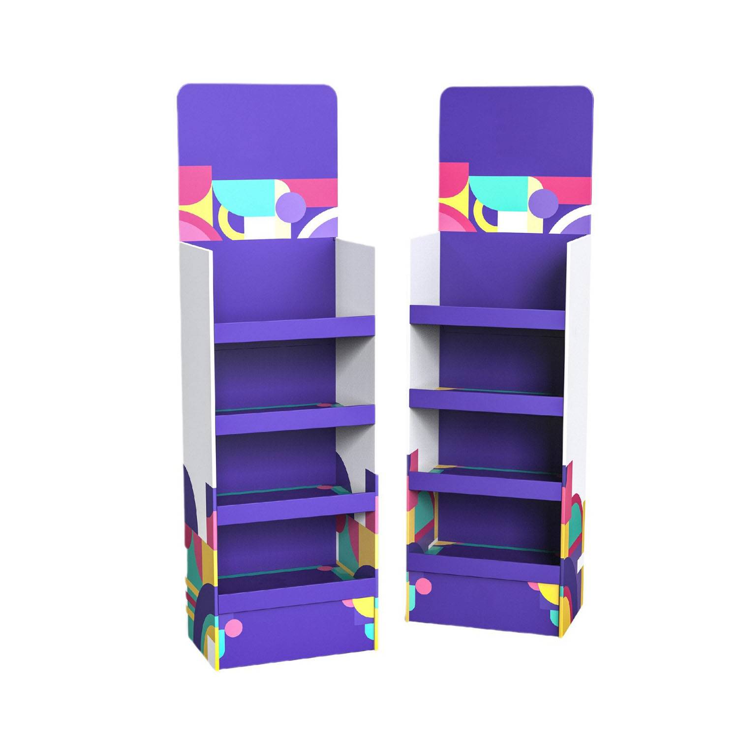 Custom Supermarket Retail Cardboard Display SStand 6
