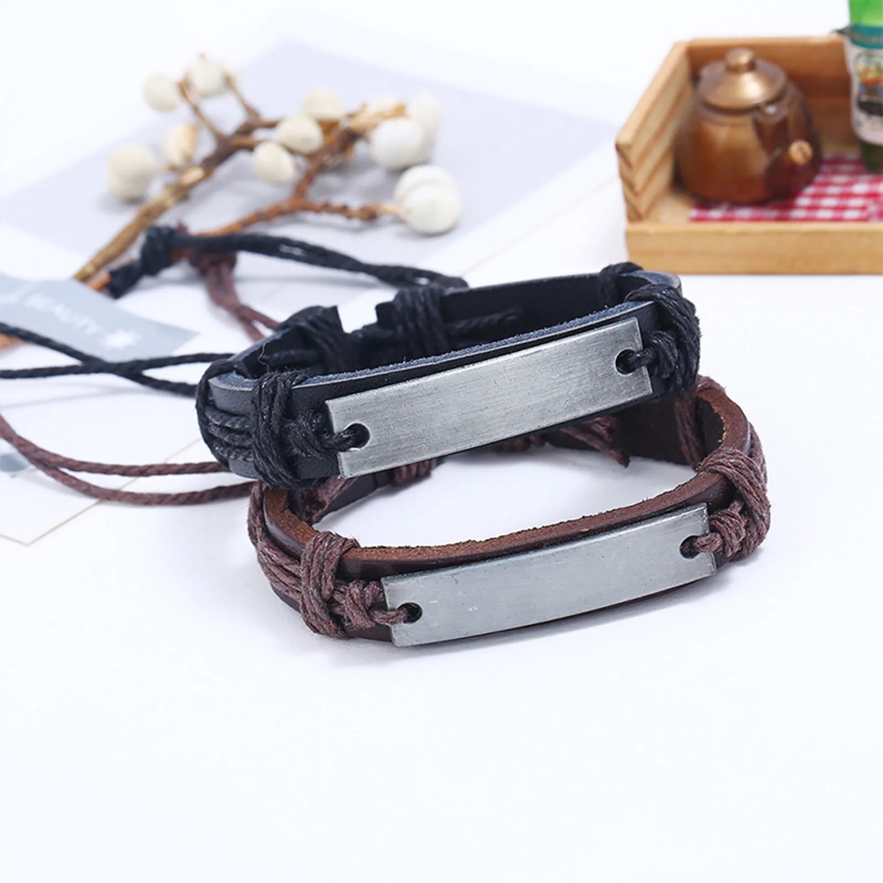 Alloy Minimally Woven Wristband 2