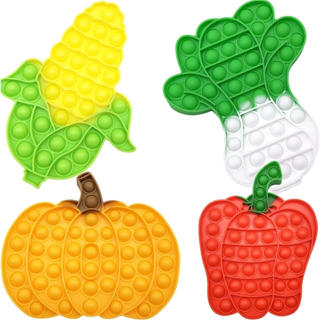 Push Bubble Pops Fidget Sensory Antistress Kids Toy 5