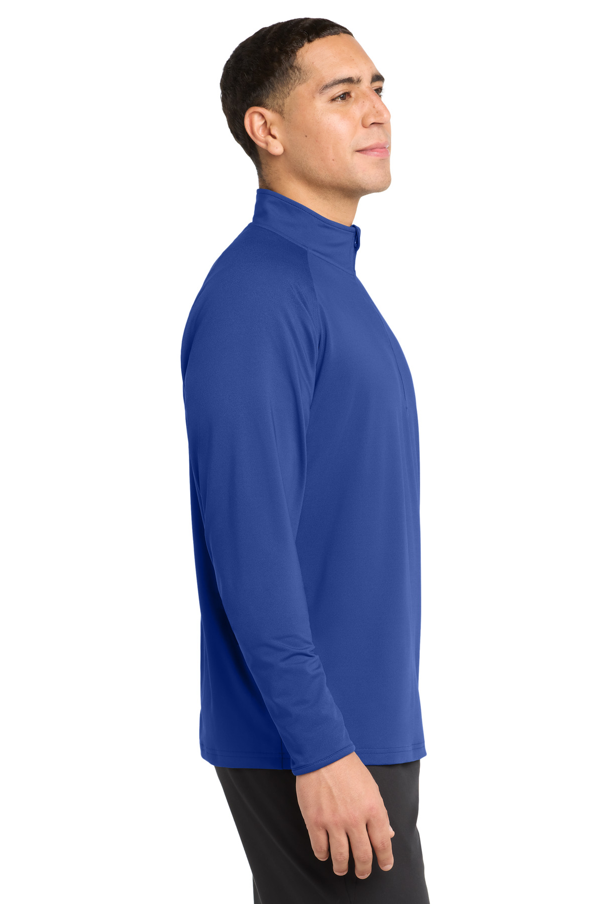 Sport-Tek Tall Sport-Wick Stretch 1/4-Zip Pullover. TST850 6