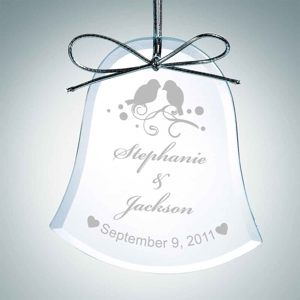 Glass Bell Ornament 5