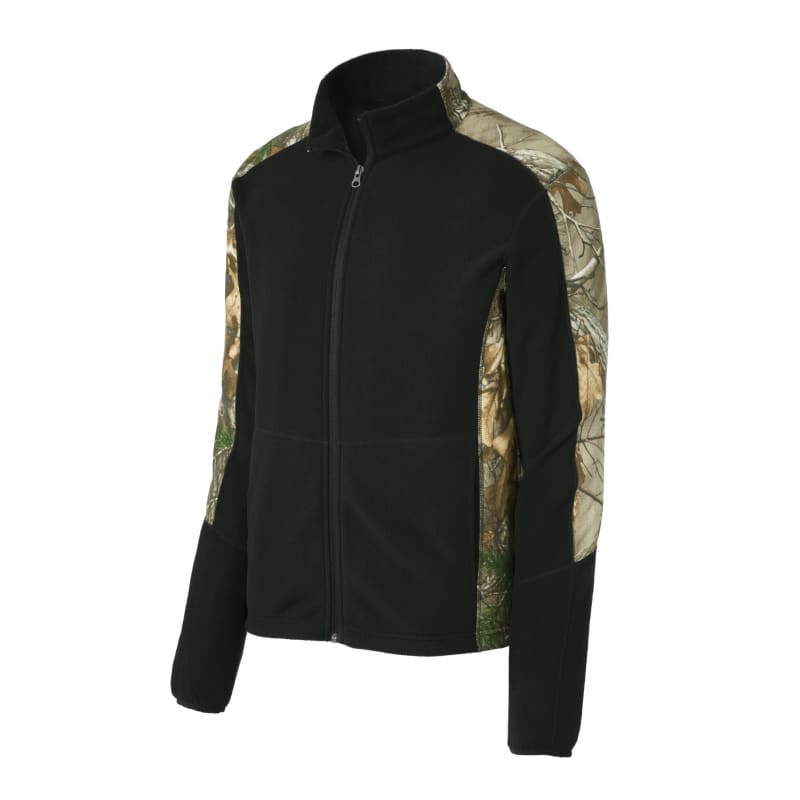 Port Authority Camouflage Microfleece Full-Zip Jacket. 2