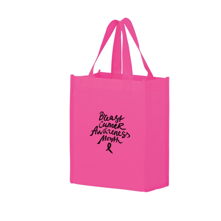 Pink Non-woven Tote - Awareness 1