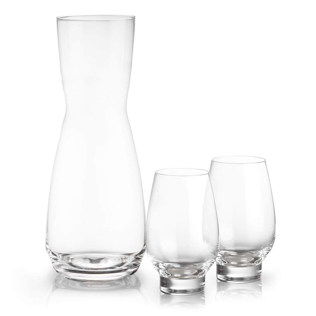 Mason Carafe & Glenarden Stemless Wine 4