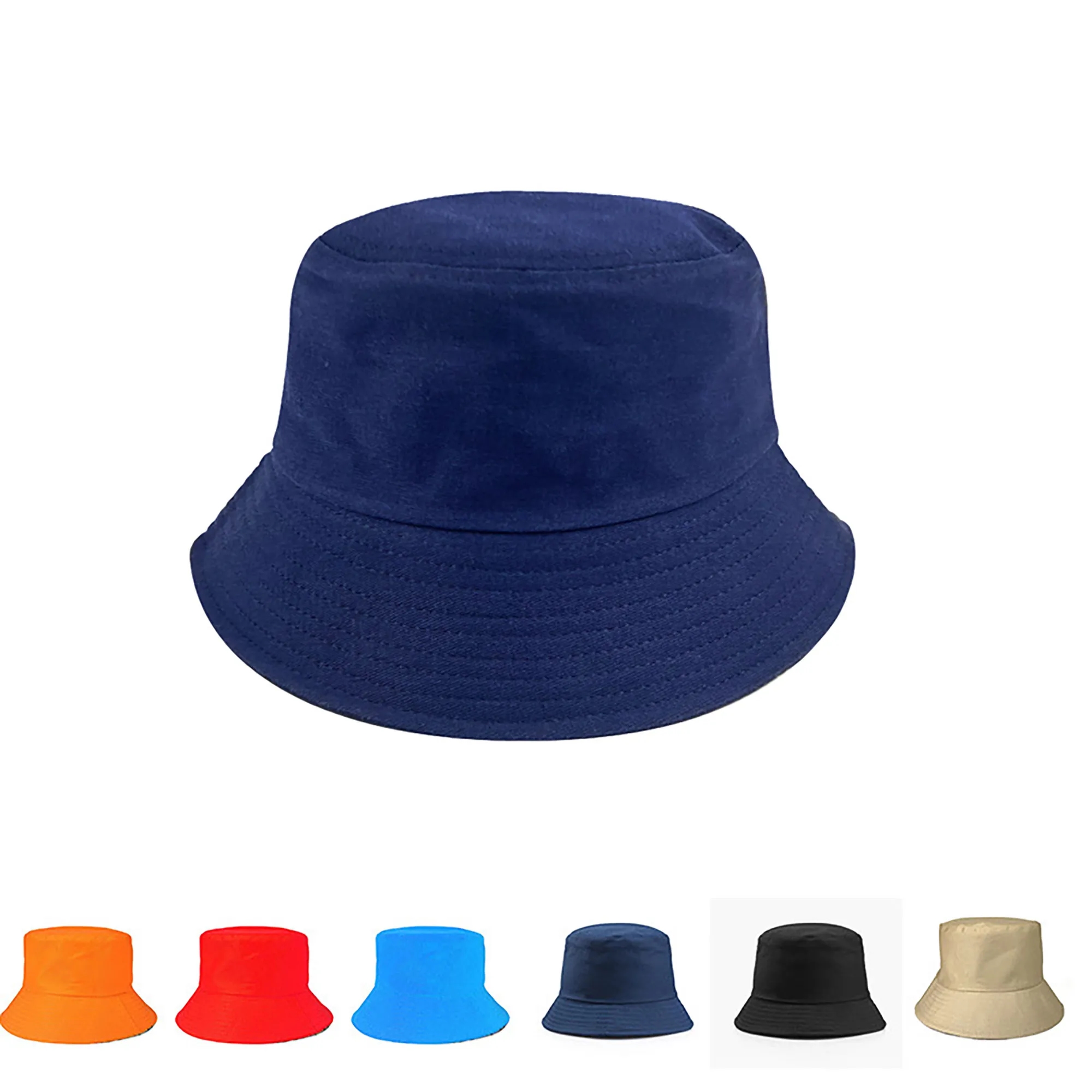 Unisex Cotton Sun Bucket Hat 2