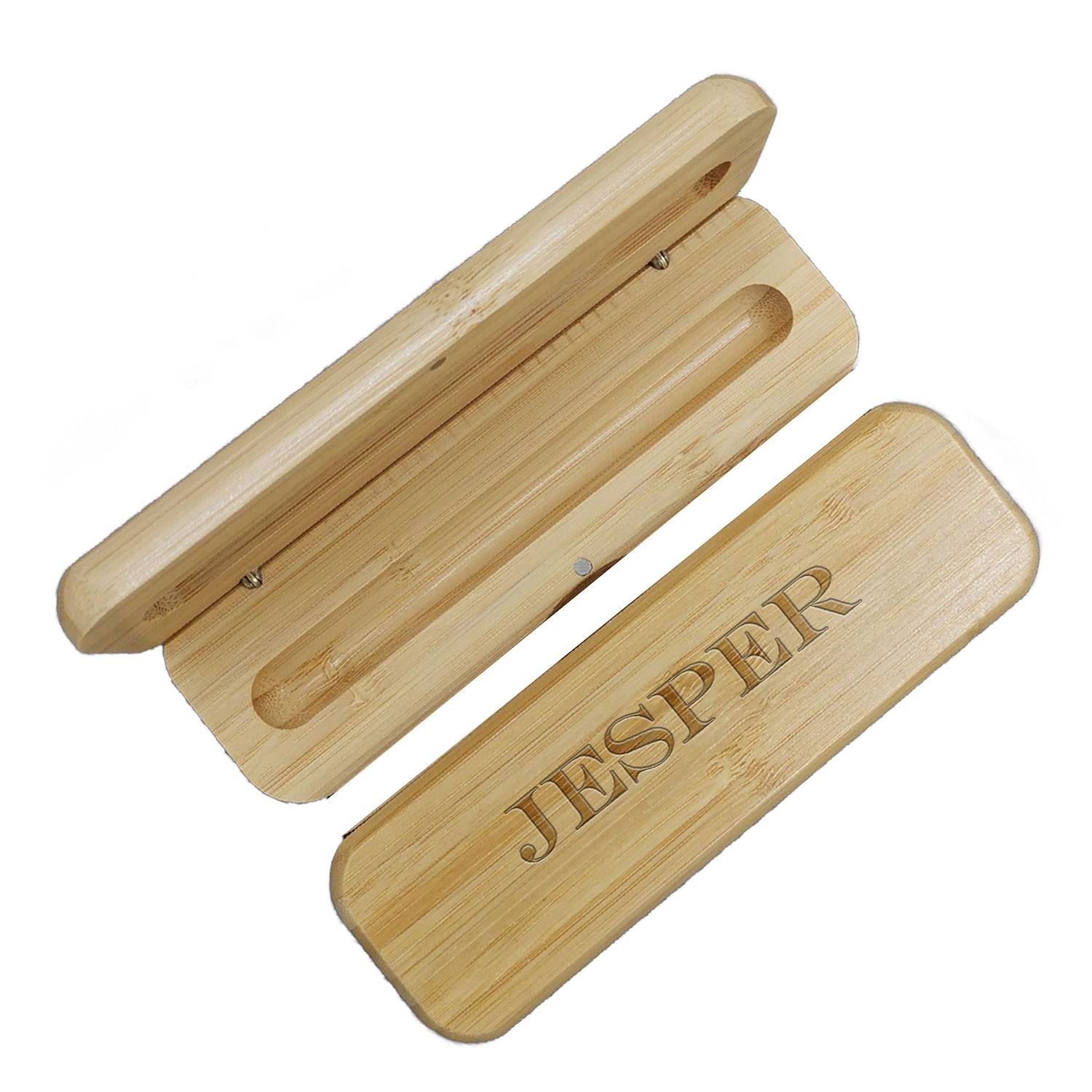 Single Walnut Wooden Ballpoint Pen Gift Box 3
