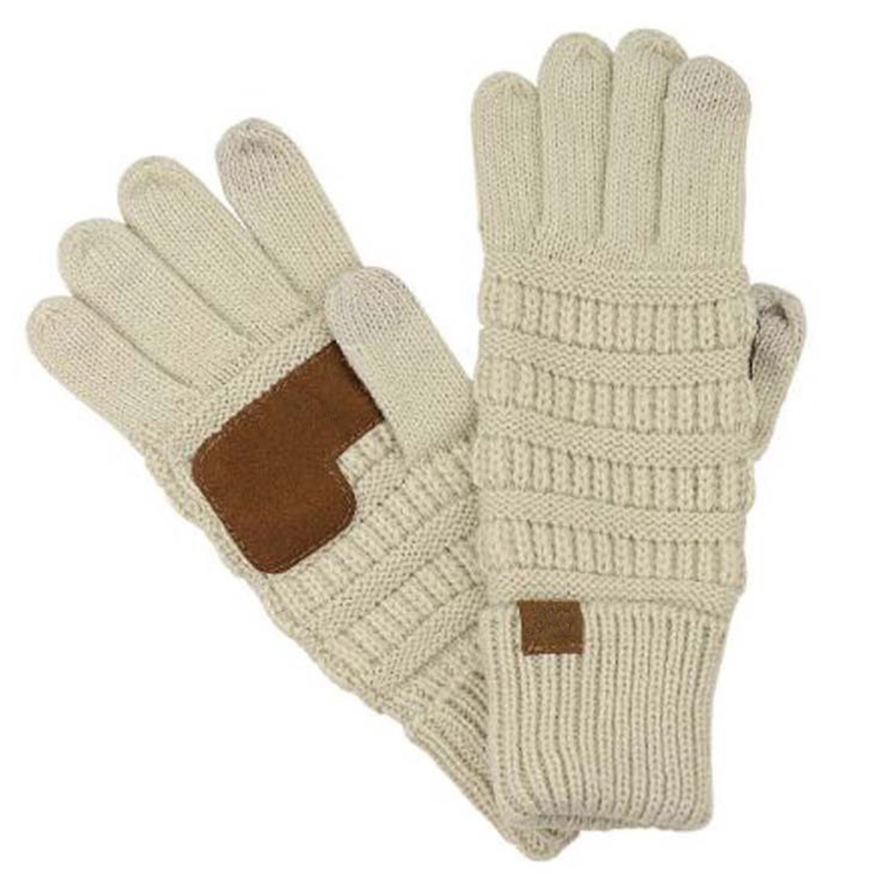 Unisex Knit Anti-Slip Touchscreen Texting Gloves 5