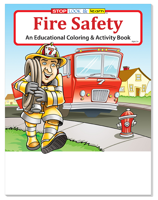 COLORING BOOK - Fire Safety Coloring & Activity Book 4