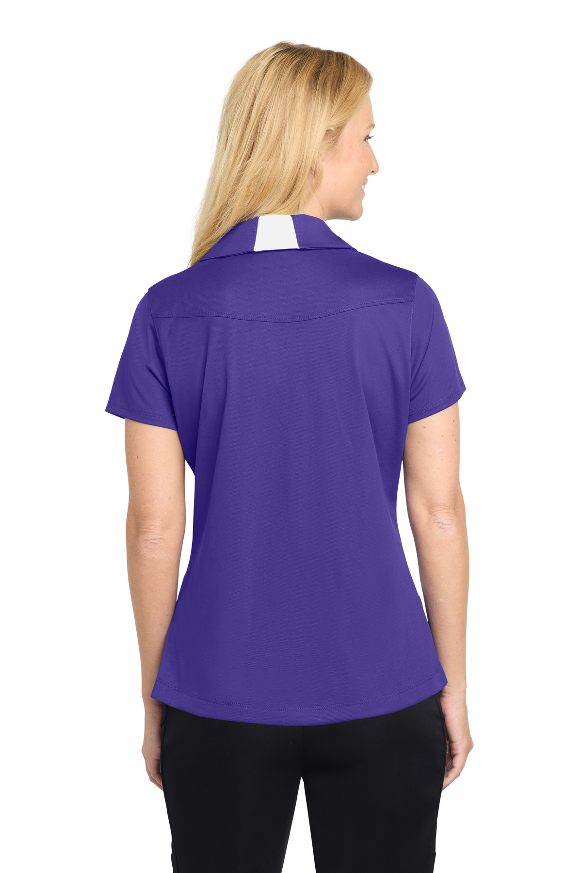Sport-Tek Women's Side Blocked Micropique Sport-Wick Polo. LST655 14