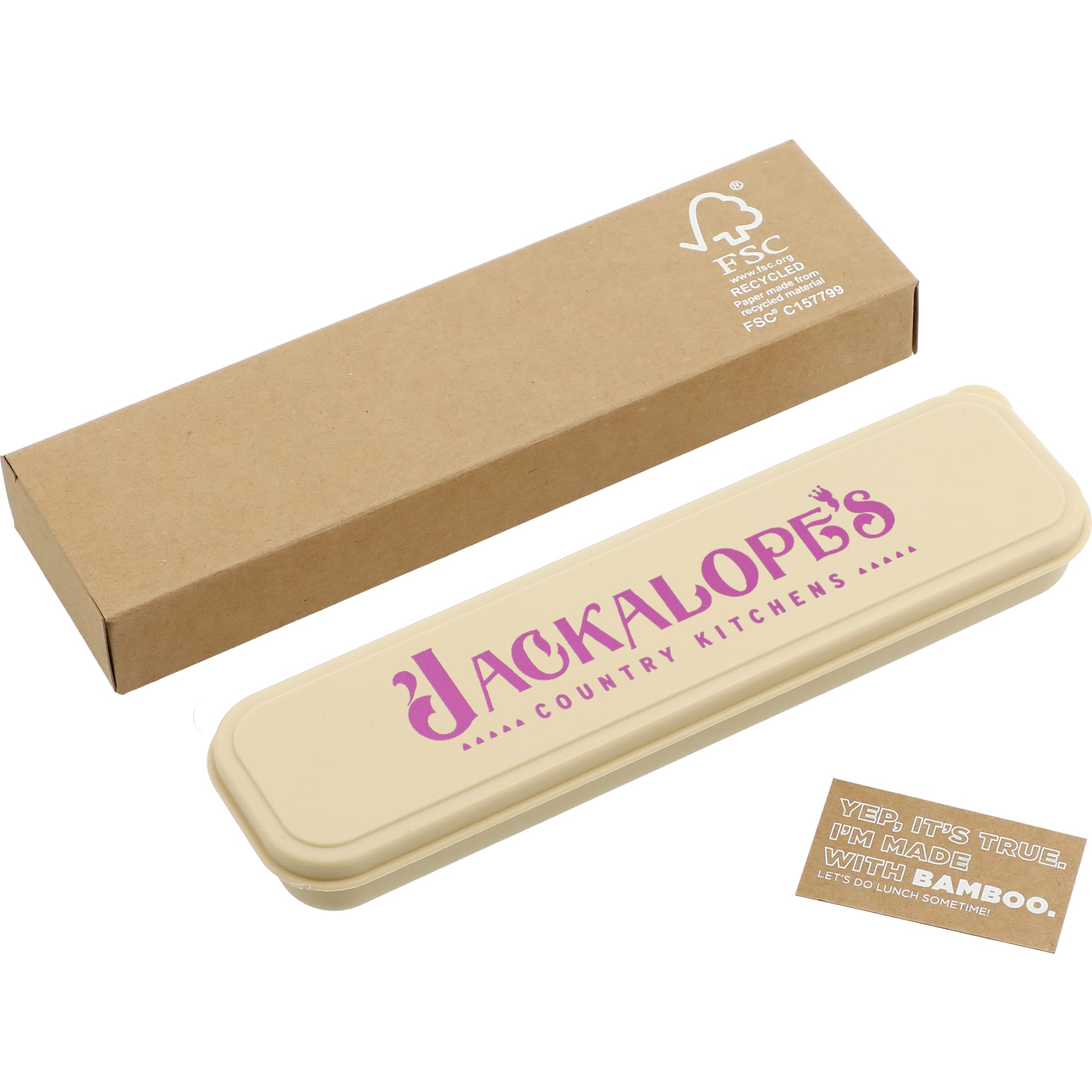 Bamboo Fiber Cutlery Set 23