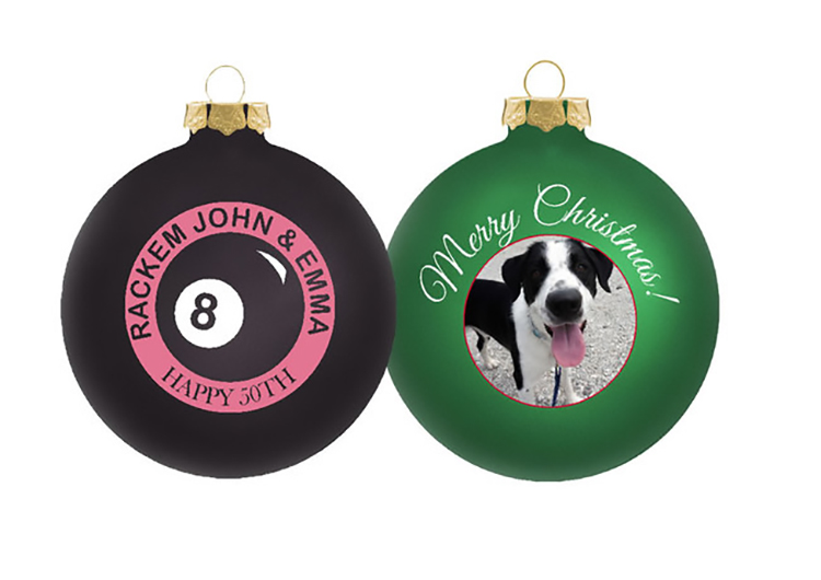 Round Traditional Glass Ball Ornaments