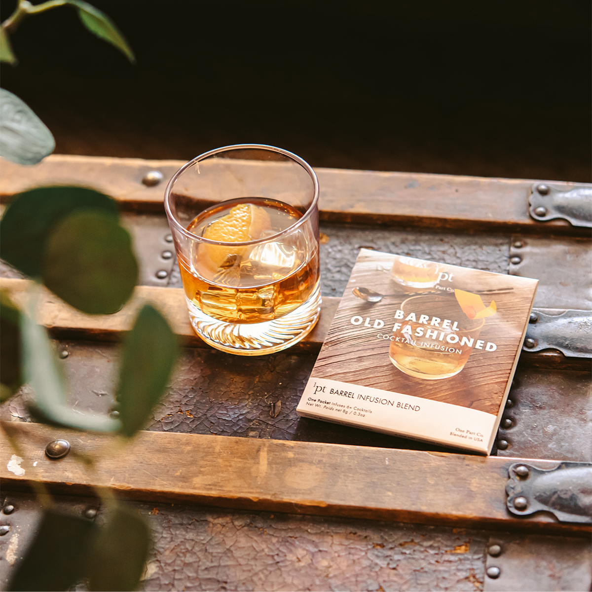 Barrel Old Fashioned Cocktail Infusion Drink Packet 1