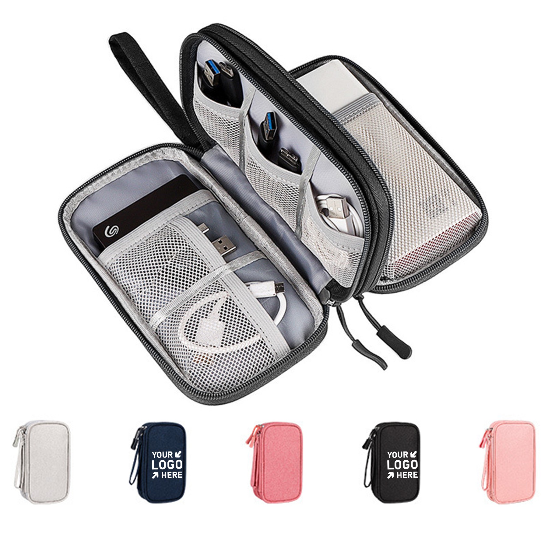 Waterproof Tech Accessories Pouch Bag 1
