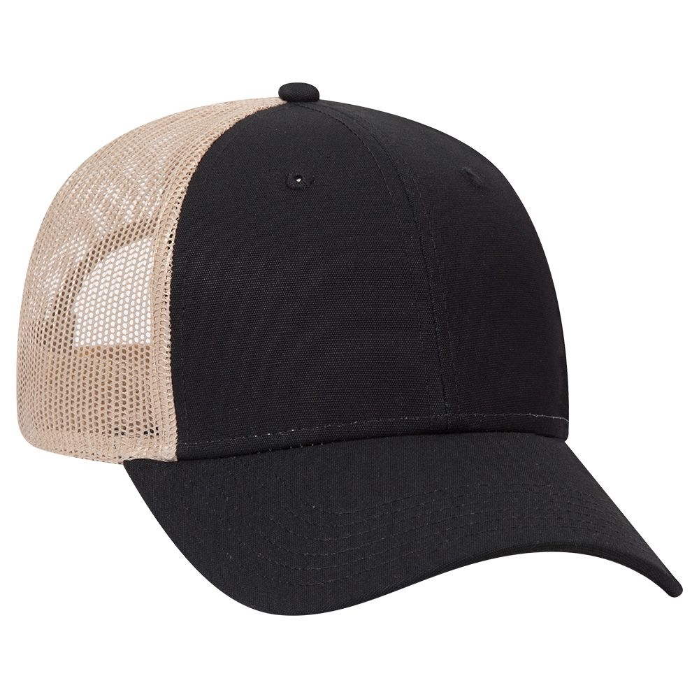 OTTO CAP® 6 Panel Low Profile Mesh Back Trucker Hat 4