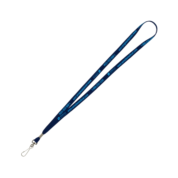 "AURORA" 3/8" Super Soft Polyester Silkscreen Lanyard (Overseas Production 8-10 Weeks) 16