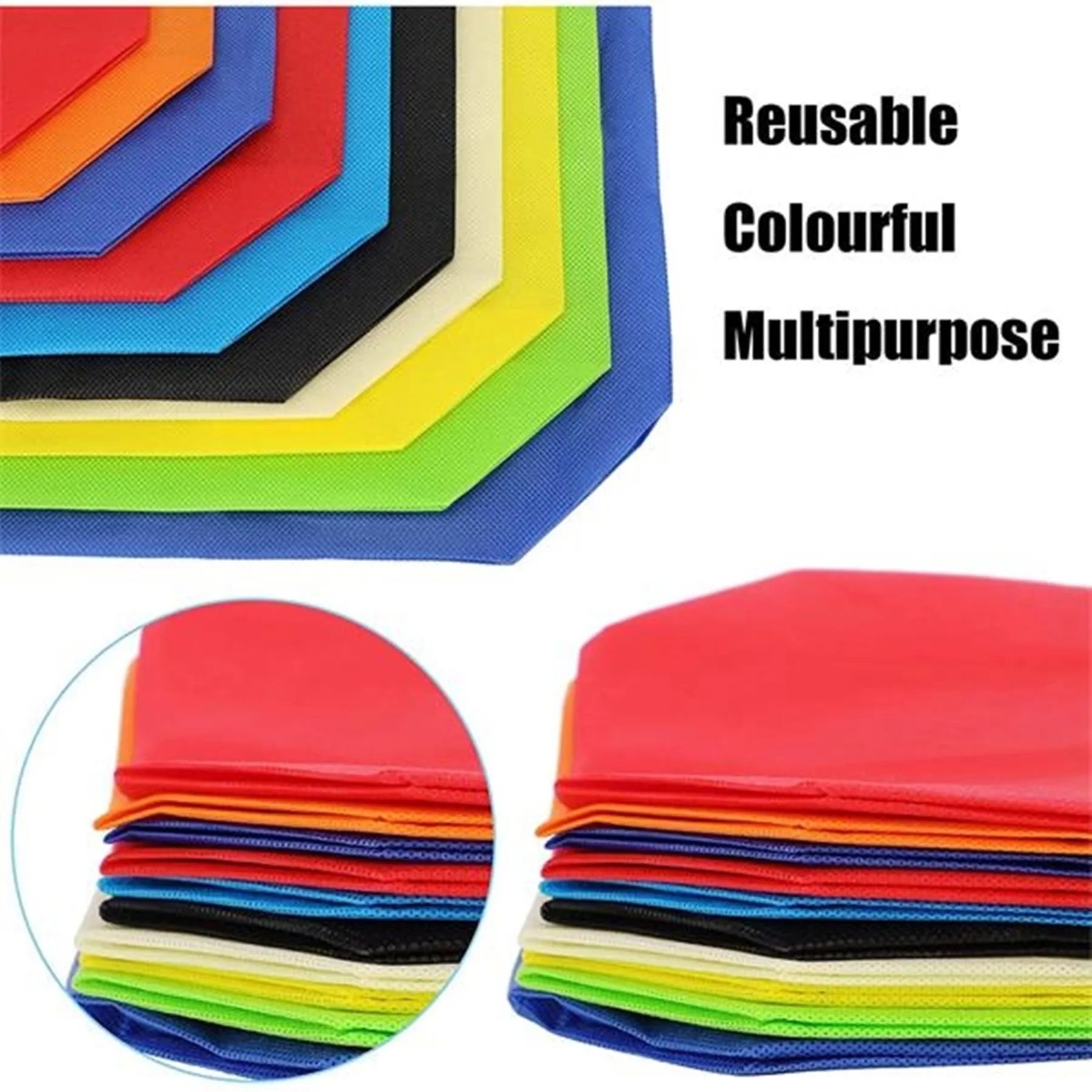 13.8" Non-Woven Grocery Tote Bag MOQ100 1