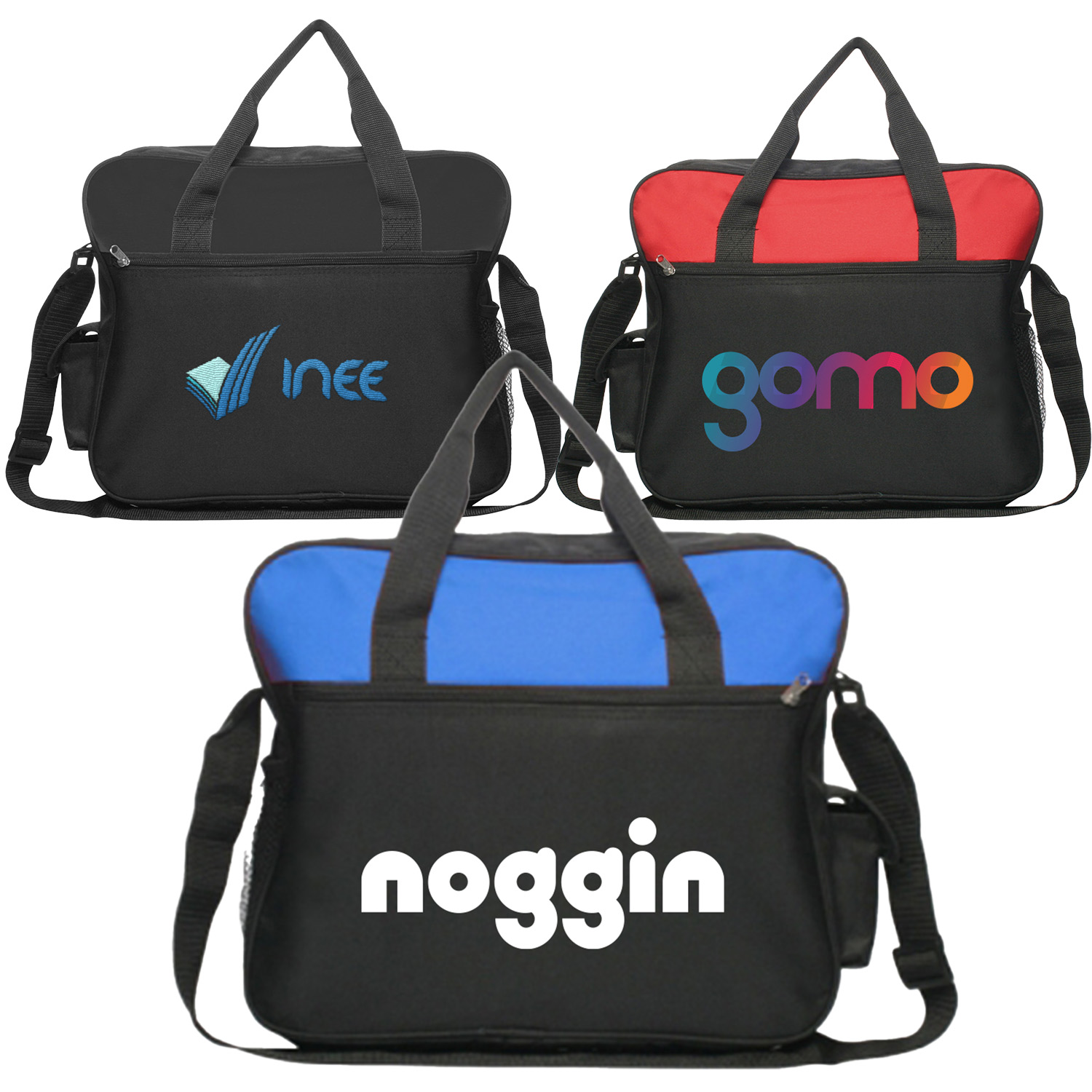 Promotional Laptop Messenger Bag W/ Shoulder Strap 2