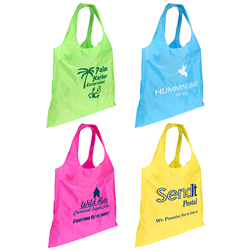 Spring Sling Polyester Folding Tote 14