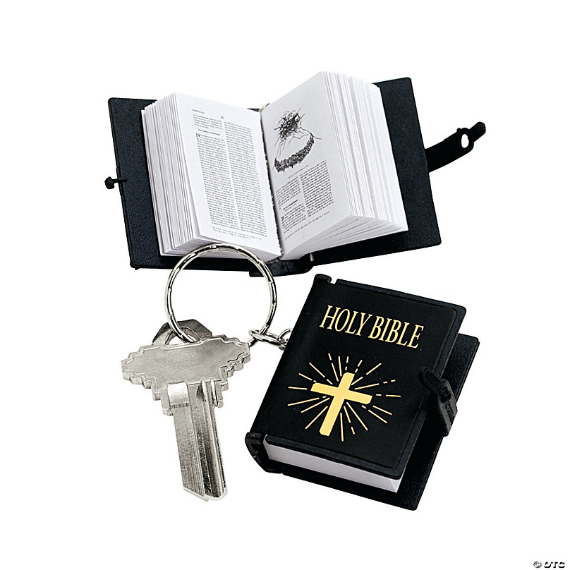Mini Holy Bible Keychain 3