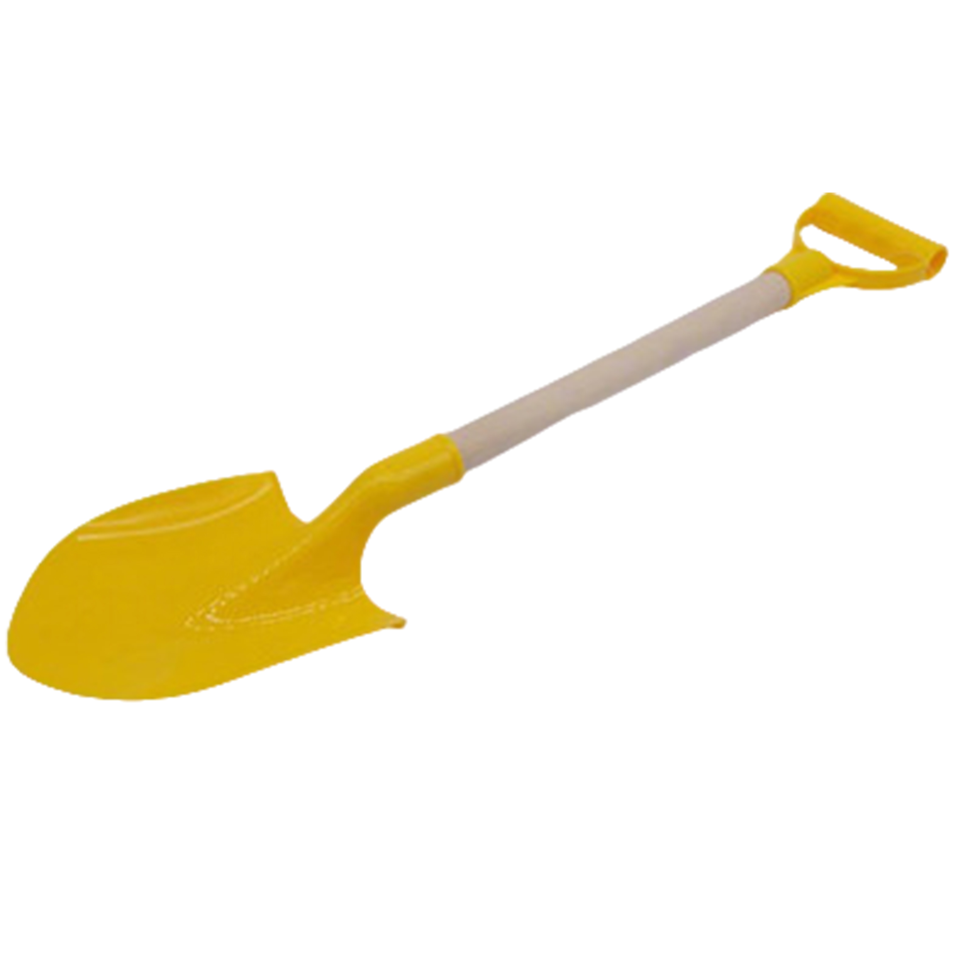 Kids Sand Shovel With Stainless Rod Rounded Edge 21" Length 2