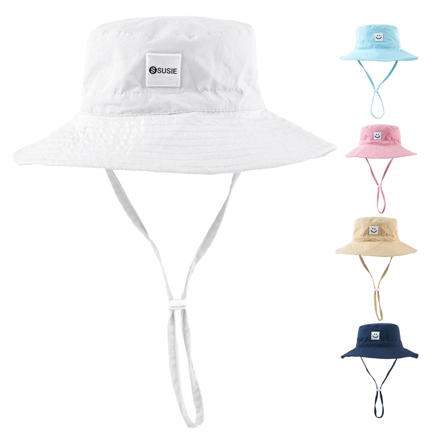 Adjustable Baby Sun Hat – Breathable Wide Brim Design
