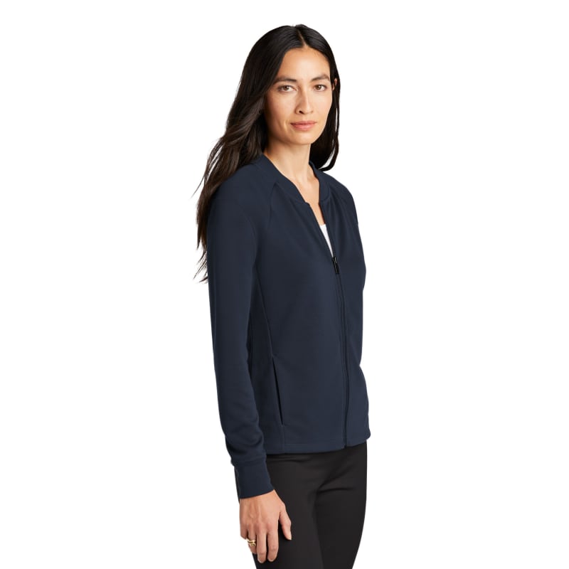 Mercer+Mettle Women's Double-Knit Bomber 8
