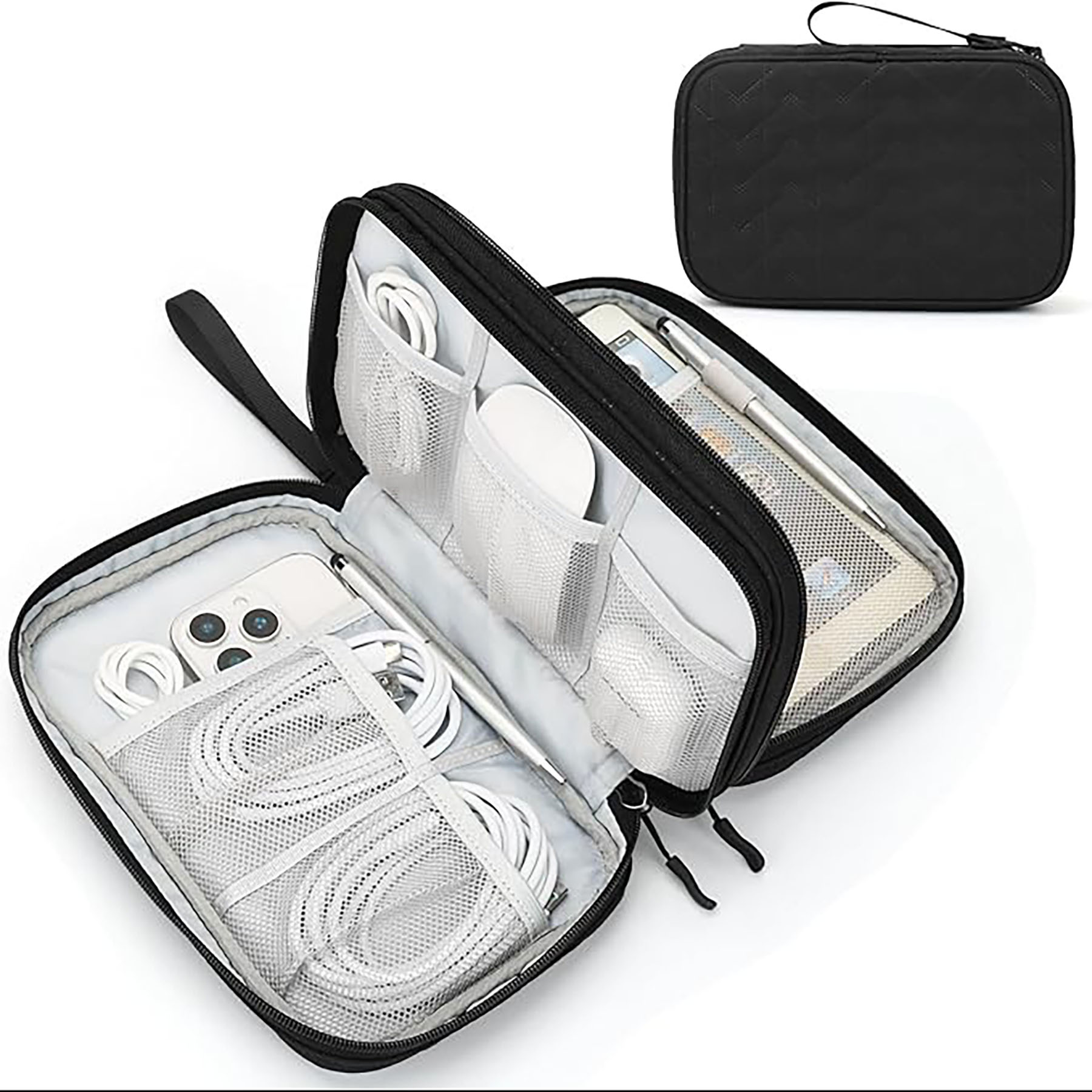Travel Cable Organizer Bag 25